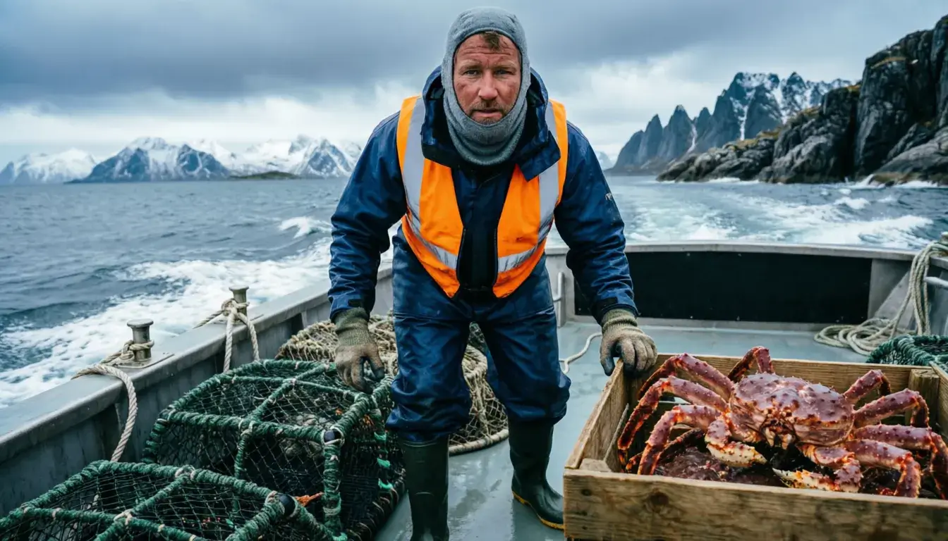 Как устроиться краболовом в Норвегии: полный гид 2026